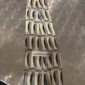Pierre Cardin Yellow and Blue Tie